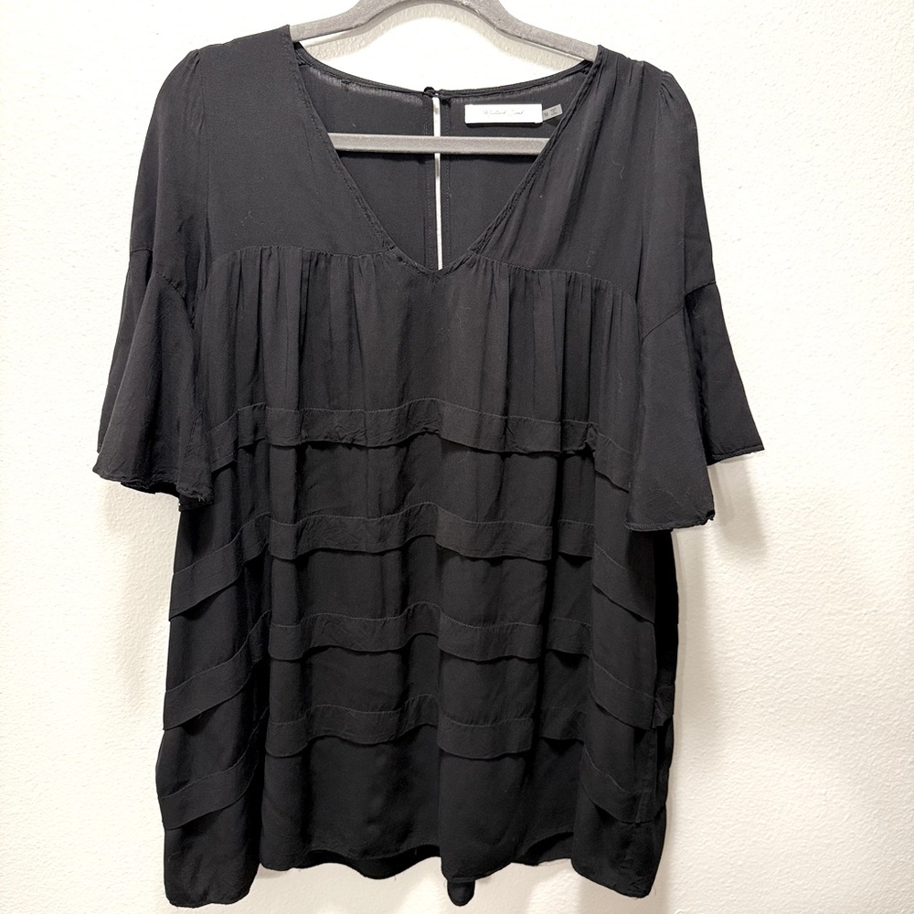 Mustard Seed Tiered Swing Tunic or Dress 🐦‍⬛
